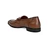 Regal Tan Men Leather Formal Buckled Slip-On Shoes