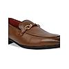 Regal Tan Men Leather Formal Buckled Slip-On Shoes