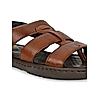 Regal Tan Men Comfort Leather Sandals