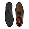Regal Tan Men Leather Oxford Lace-Up Shoes