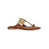 ROCIA Gold Women Funky Flat Kolhapuri