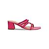 ROCIA Pink Women Strappy Suede Block Heels