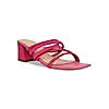 ROCIA Pink Women Strappy Suede Block Heels