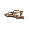 ROCIA Beige Women Laser Cut Flat Sandals