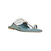 ROCIA Silver Women Funky Flat Kolhapuri