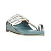 ROCIA Silver Women Funky Flat Kolhapuri