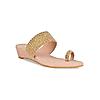 ROCIA Pink Women Embroidered Wedges'