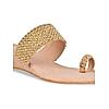 ROCIA Pink Women Embroidered Wedges'