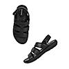 Regal Black Men Comfort Leather Sandals