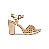 ROCIA Rose Gold Women Metallic Stilettos