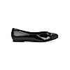 Rocia By Regal Black Women Patent Ballerinas