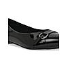 Rocia By Regal Black Women Patent Ballerinas