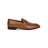 Regal Brown Men Leather Formal Slip-On Shoes