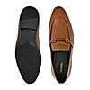 Regal Brown Men Leather Formal Slip-On Shoes