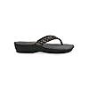 ROCIA Black Women Comfort Diamond Thongs