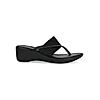 ROCIA Black Women Casual Wedges