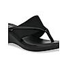 ROCIA Black Women Casual Wedges