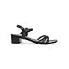 ROCIA Black Women Block Heel Sandals