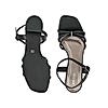 ROCIA Black Women Block Heel Sandals