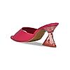 ROCIA Pink Women Acrylic Heel Slip Ons