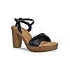 ROCIA Black Women Casual High Heel Sandals