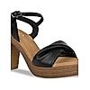 ROCIA Black Women Casual High Heel Sandals