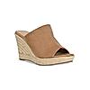 Rocia By Regal Camel Women High Heel Suede Espadrilles