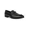 Regal Black Men Leather Formal Slip-On Shoes