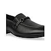 Regal Black Men Leather Formal Slip-On Shoes