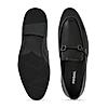 Regal Black Men Leather Formal Slip-On Shoes