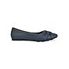 ROCIA Navy Blue Women Criss Cross Ballerinas