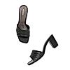 ROCIA Black Women Block Heel Sandals