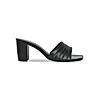 ROCIA Black Women Block Heel Sandals