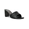 ROCIA Black Women Block Heel Sandals