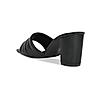 ROCIA Black Women Block Heel Sandals