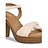 ROCIA Cream Women Casual High Heel Sandals