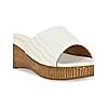 ROCIA White Women Slider Wedges