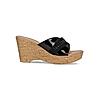 ROCIA Black Women Casual Wedges