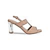 ROCIA Peach Women Acrylic High Heel Sandals