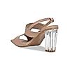 ROCIA Peach Women Acrylic High Heel Sandals