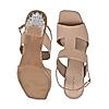 ROCIA Peach Women Acrylic High Heel Sandals