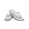 CROCS LIGHT GREY UNISEX CROCBAND FLIP FLOPS