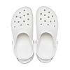 CROCS WHITE WOMEN CLASSIC PLATFORM CLOGS