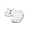 CROCS WHITE KIDS TODDLER CLASSIC CLOGS