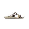 CROCS BEIGE WOMEN KADEE II GRAPHIC FLIP FLOPS