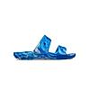 CROCS BLUE UNISEX MARBLED FLIP FLOPS