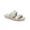 CROCS BEIGE UNISEX MARBLED FLIP FLOPS