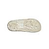 CROCS BEIGE UNISEX MARBLED FLIP FLOPS