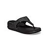 CROCS BLACK WOMEN BOCA BLING FLIP FLOPS