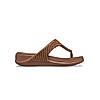 CROCS BROWN WOMEN BOCA BLING FLIP FLOPS